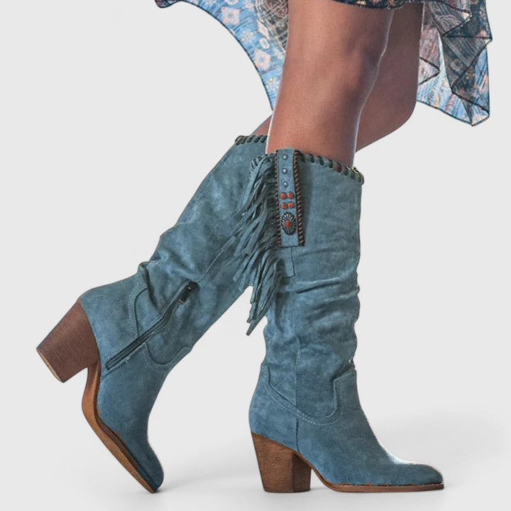 Damen Stützende Stiefel mit Knöchelschutz und Stabiler Sohle