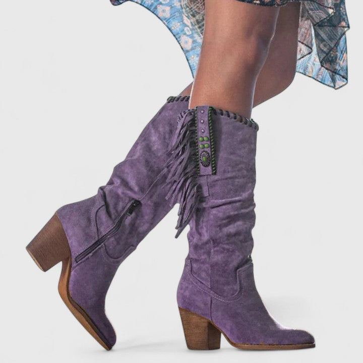 Damen Stützende Stiefel mit Knöchelschutz und Stabiler Sohle
