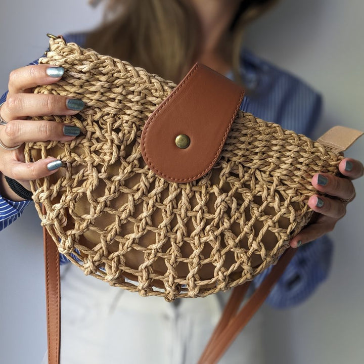 Tessa | Stilvolle geflochtene Webdesign-Tasche