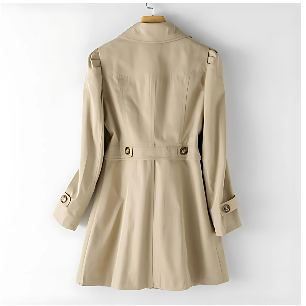 Damen Trenchcoat – Klassisches Design mit Eleganter Linienführung für Jeden Anlass
