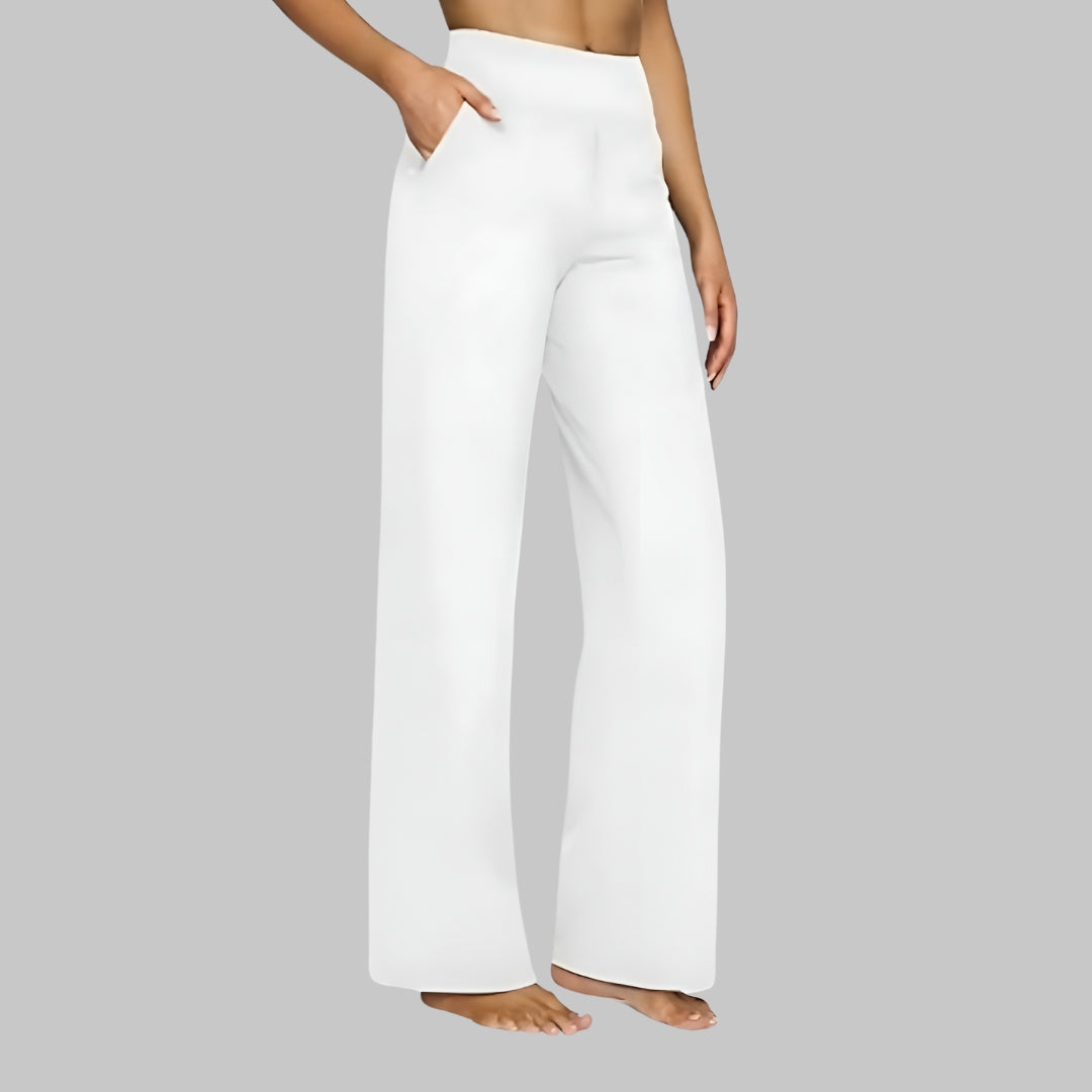 Pantalon Lia Stretch | Pantalon pour femme à la coupe confortable et au tissu stretch doux