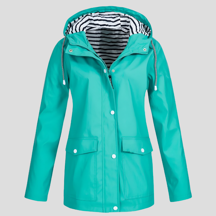 Wasserdichte und winddichte Damenjacke