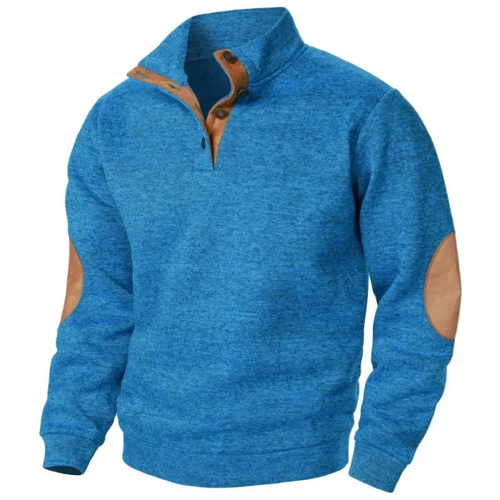 Chandail à col en V pour homme, idéal pour le plein air et les loisirs