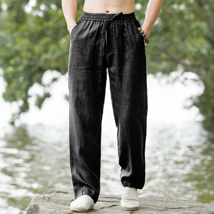 Leinen Strandhose für Herren