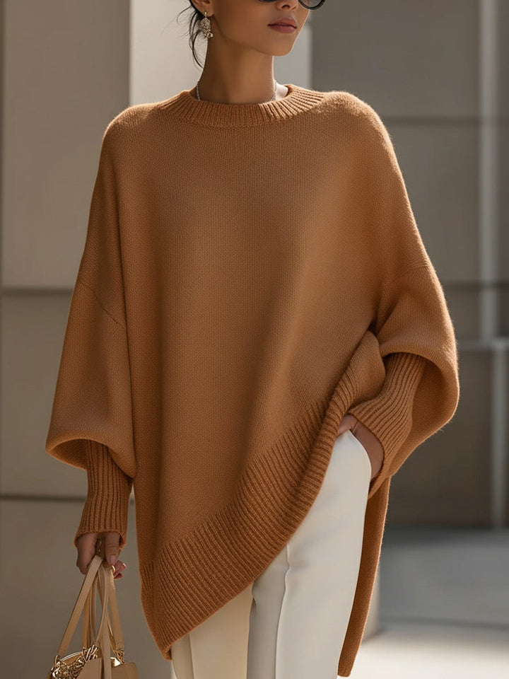 Damenbluse | Oversized Pocho-Stil