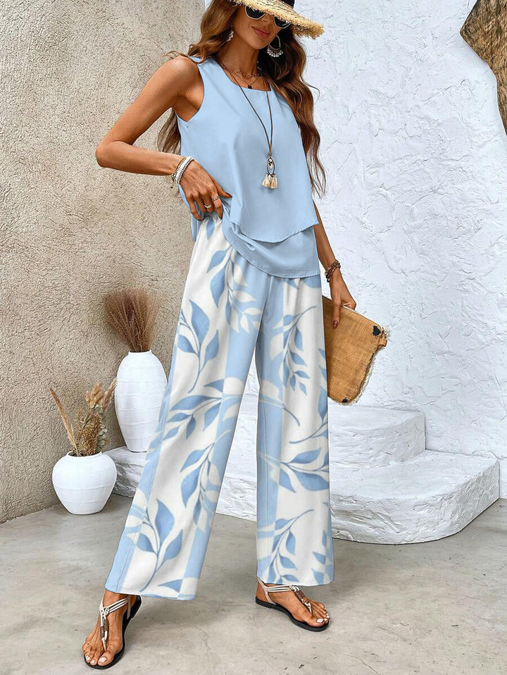 Damen Zweiteiliges Set mit Koordiniertem Design und Vielseitigem Stil