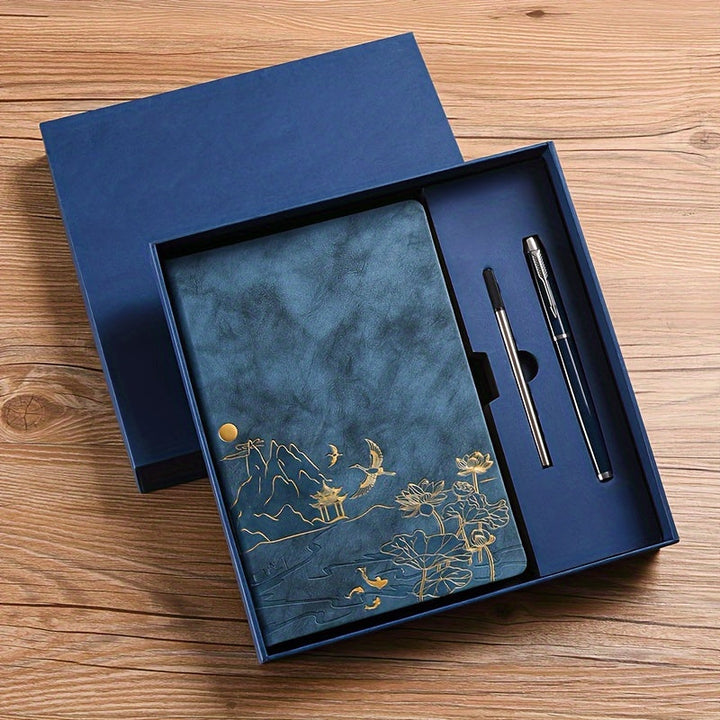 AuroraScript Notebook Set – Elegant Writing with Changing Shine