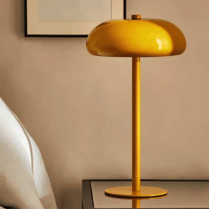 Wireless LED Table Lamp | Dimmable | Metal | Rechargeable