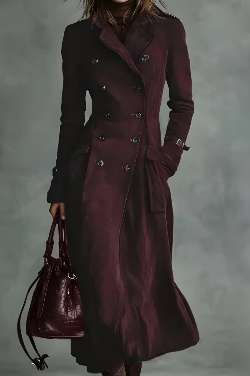Mara | Veste longue cintrée et élégante
