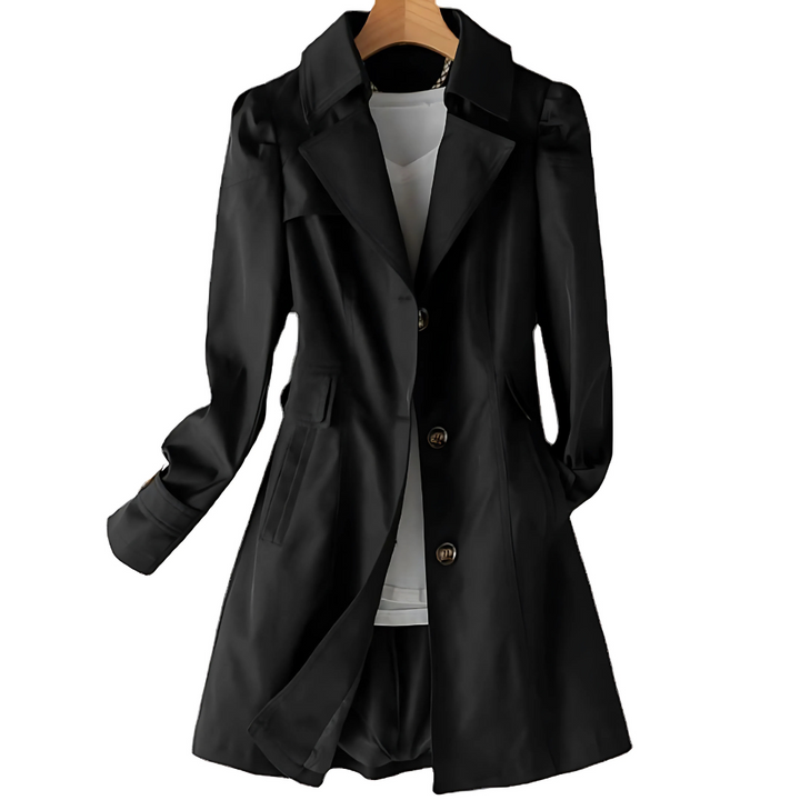 Damen Trenchcoat – Klassisches Design mit Eleganter Linienführung für Jeden Anlass