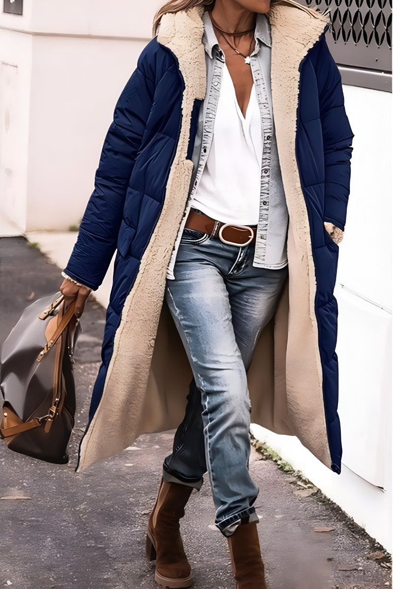 Joni | Elegante dicke wattierte Jacke