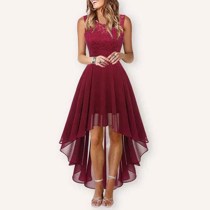 Damen Hochzeitsgastkleid | Ärmellos