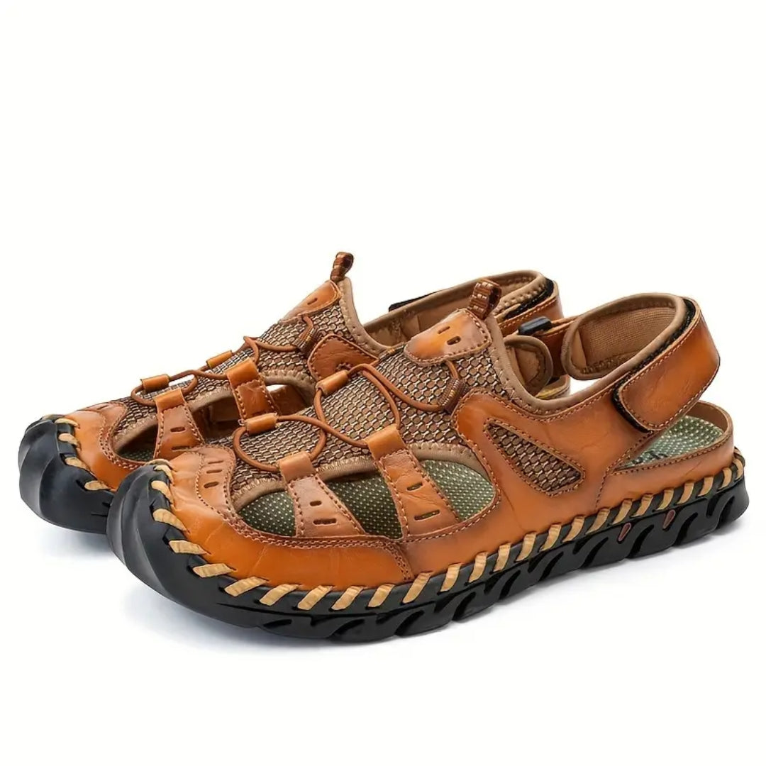 Orthopädische Sportsandalen Wasserdicht - Bequeme Wandersandalen mit Geschlossenem Zeh