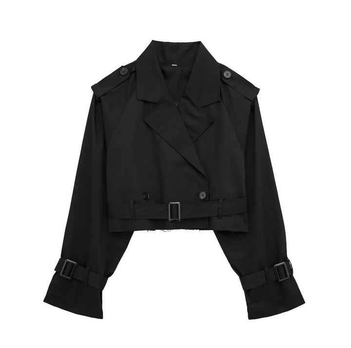 Angie | Trench-coat mi-saison pour femme avec ceinture
