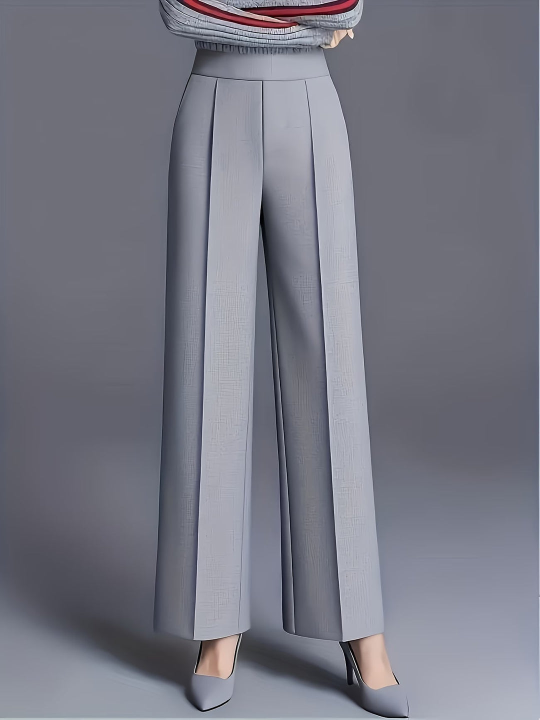 Eviana | Elegante Hochtaillierte Hose mit Schrägtaschen