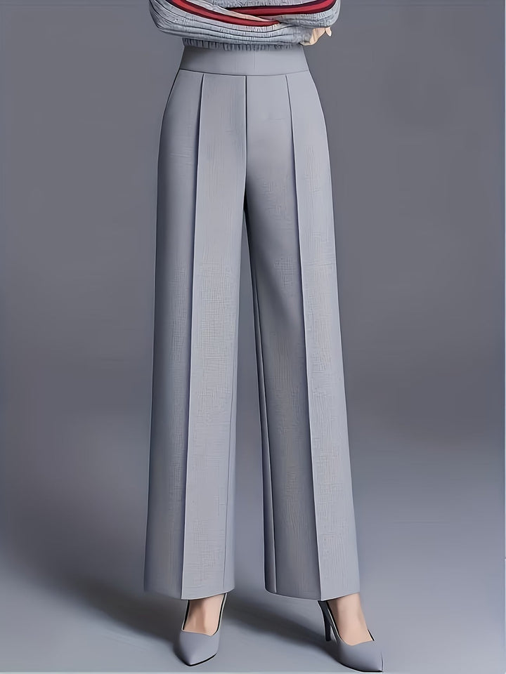 Eviana | Elegante Hochtaillierte Hose mit Schrägtaschen
