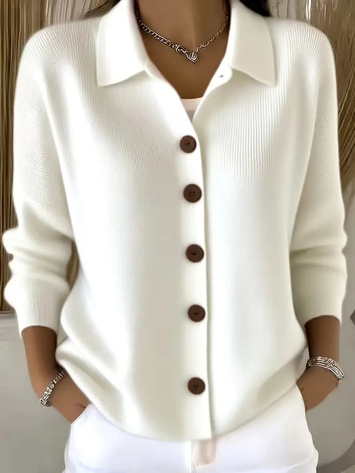 Cardigan mit V-Ausschnitt