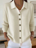 Cardigan mit V-Ausschnitt
