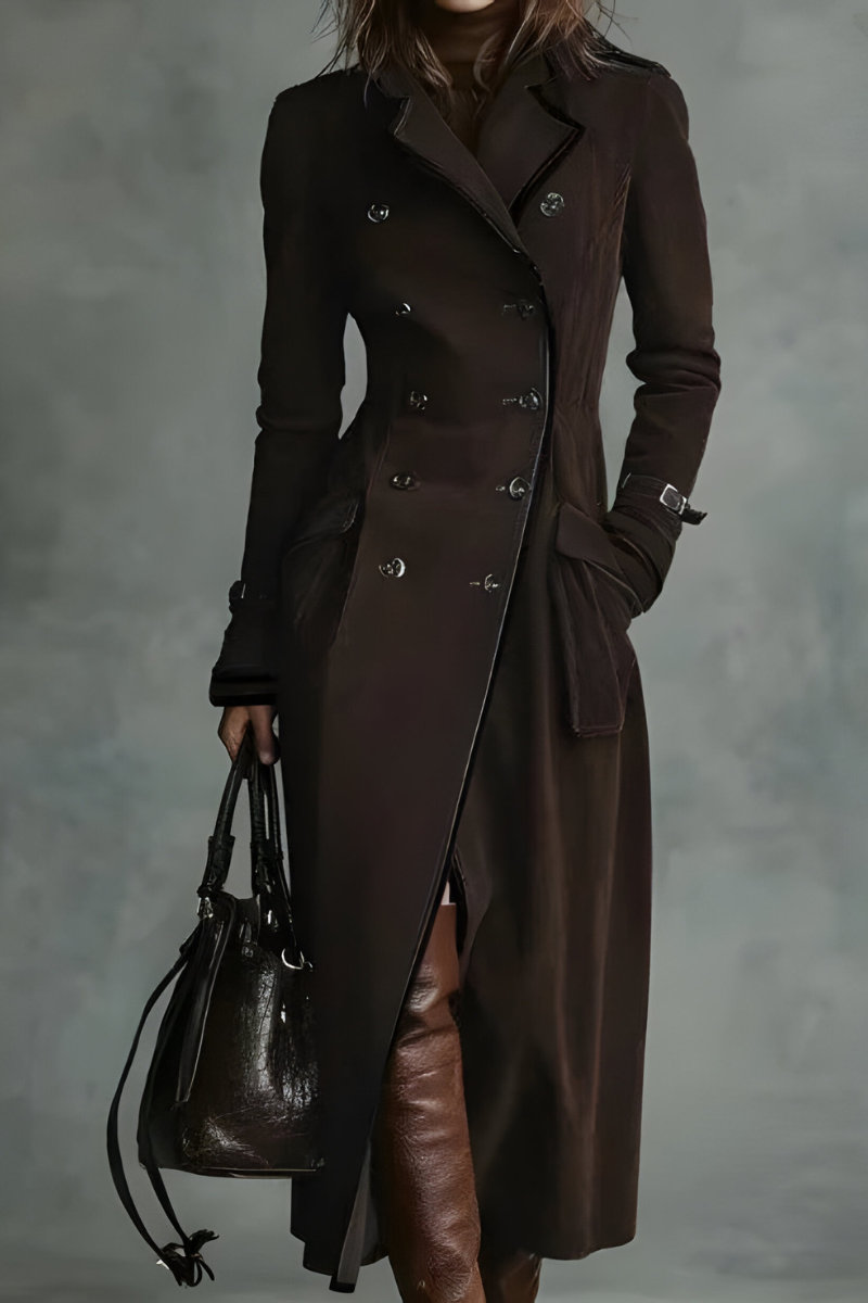Mara | Veste longue cintrée et élégante