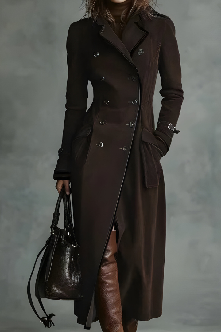Mara | Veste longue cintrée et élégante