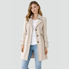 Trench-coat - Manteau léger coupe ajustée à col à revers - Elowen