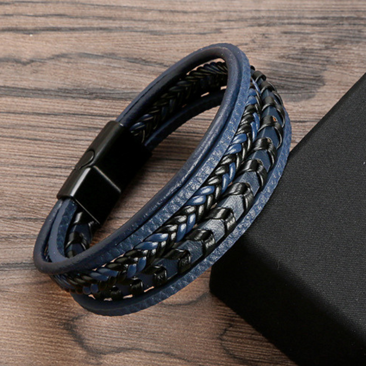 Felix | Geflochtenes Leder-Viking-Armband