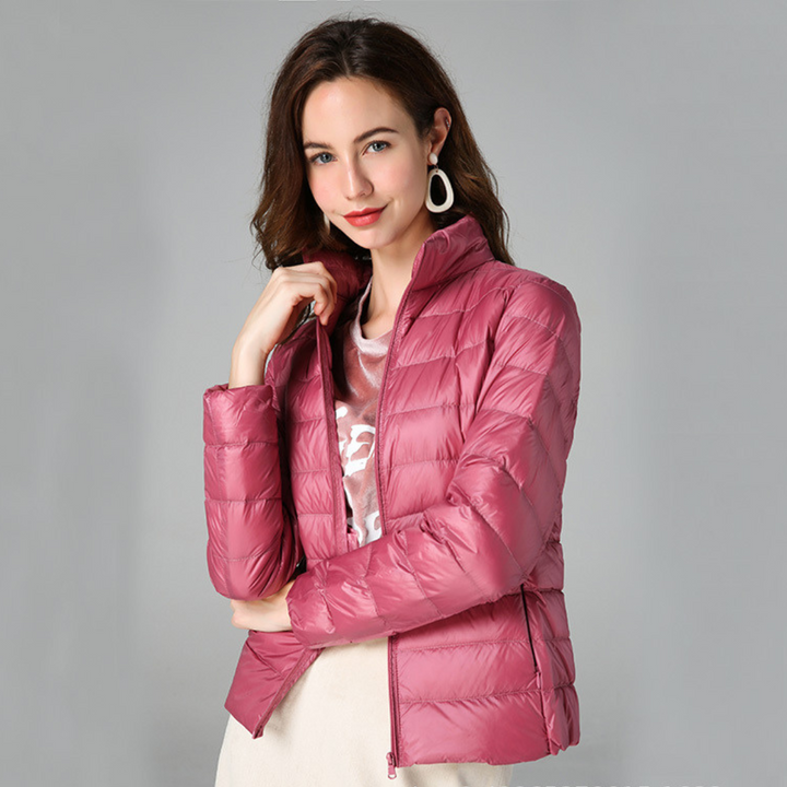 Damen Packable Daunenjacke – Ultra-Leichte Pufferjacke