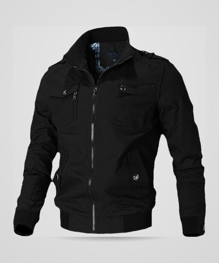 Kaspisches Meer | Herren Übergroßer Rippmantel für Herbst und Winter