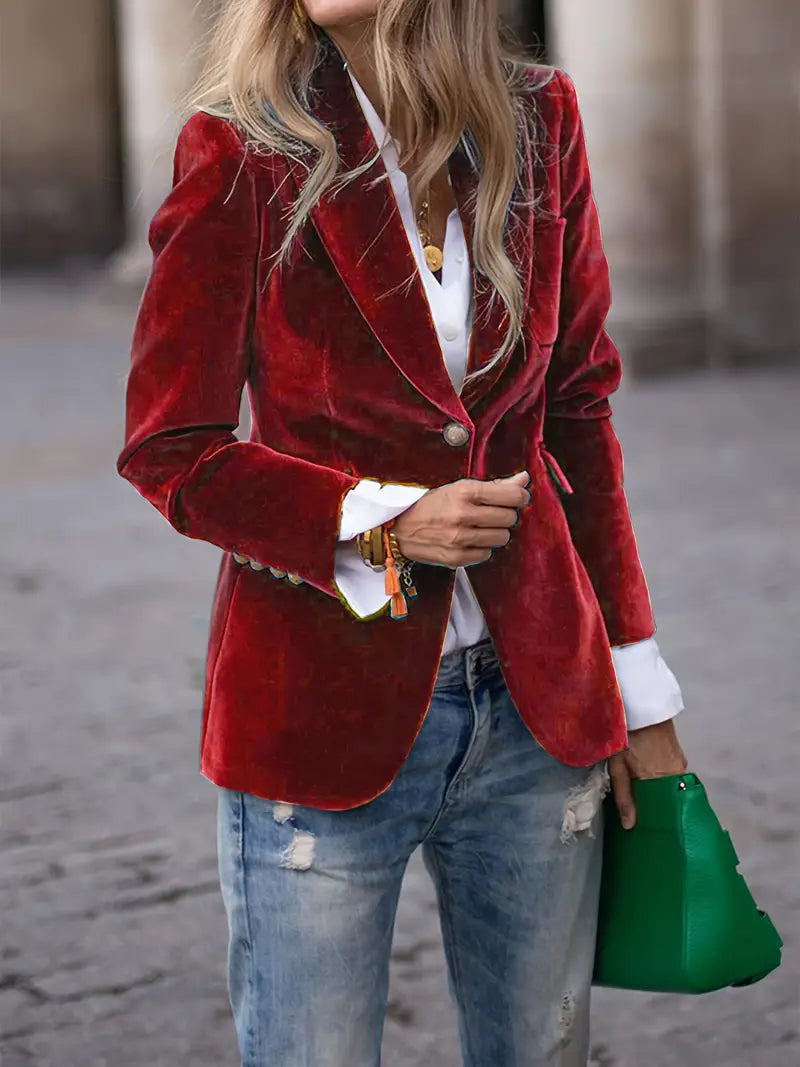 Blazer für Damen | Ein-Knopf Maßgeschneidert