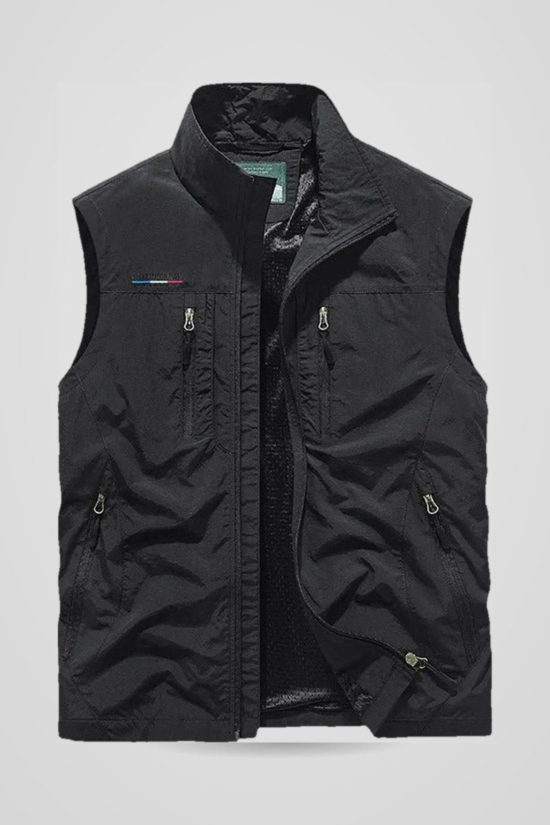 Lachlan | Herren Zip-Front Übergroßes Gepolstertes Gilet für den Alltag