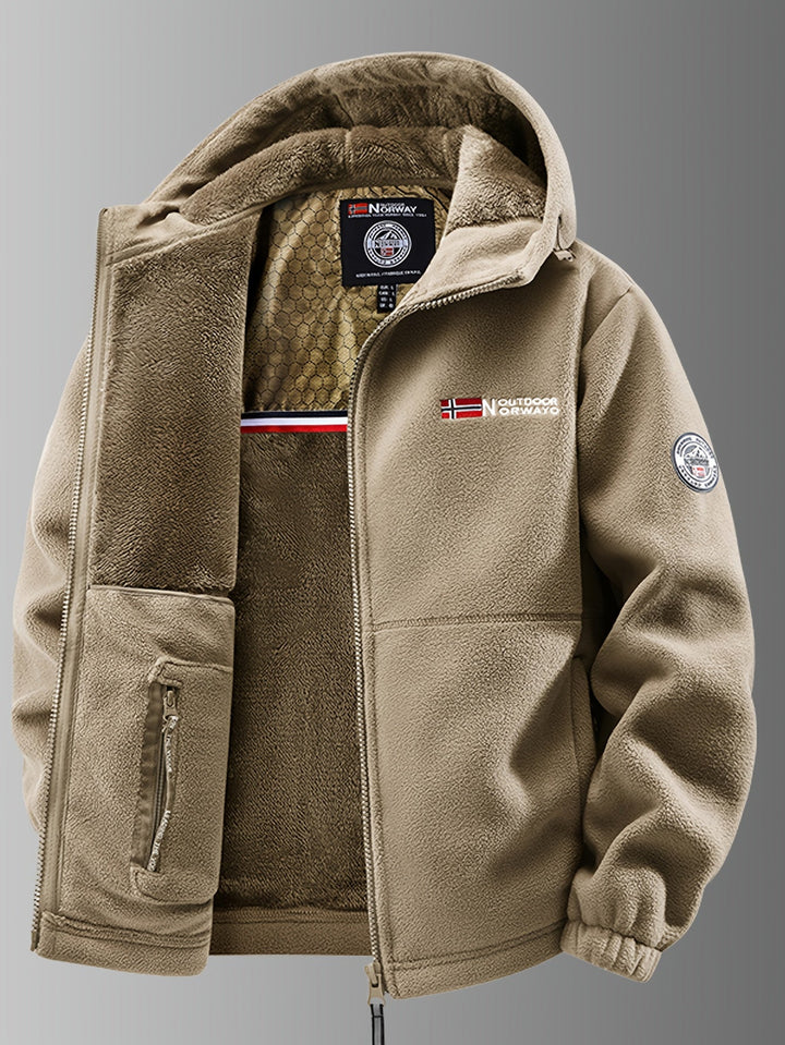 NATHANIEL - Thermo-Fleece Winterjacke