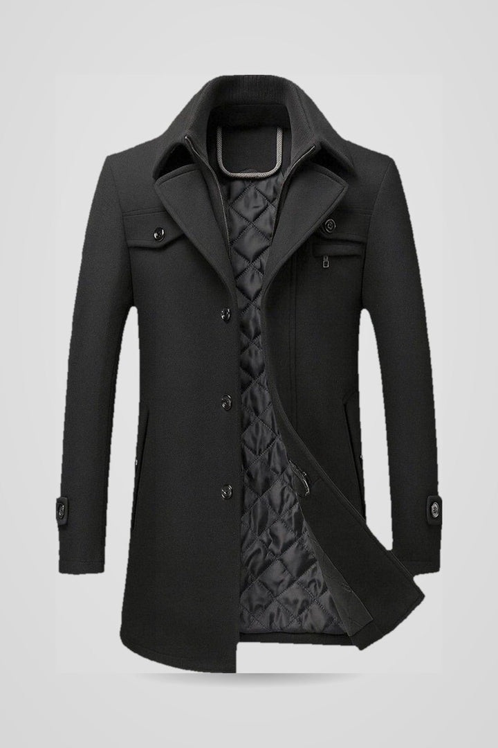 Lambert | Herren Steppjacke mit Reißverschluss für kaltes Wetter