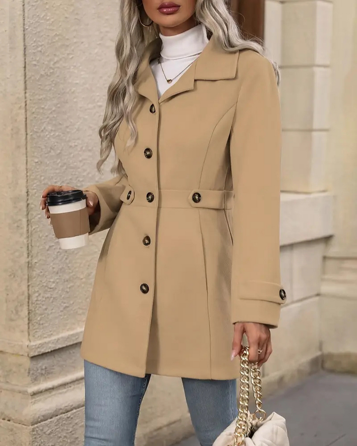 Elena | Eleganter Taillierter Mantel