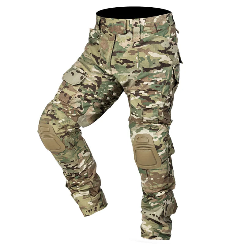 Cargohose mit Knieschutz für Outdoor &amp; Arbeit