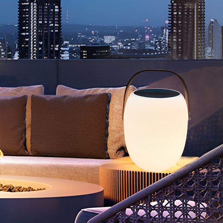 Portable Solar Lantern Outdoor | LED 3000K | IP65 | Garden &amp; Terrace