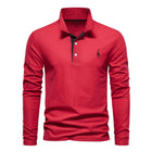 Polo-Shirt Herren Knop-Hals Casual