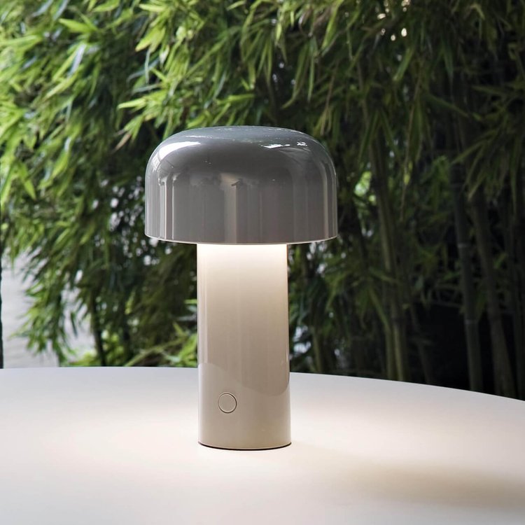 LED Table Lamp | Wireless &amp; Rechargeable | Mushroom Ambient Light