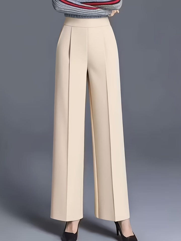 Eviana | Elegante Hochtaillierte Hose mit Schrägtaschen