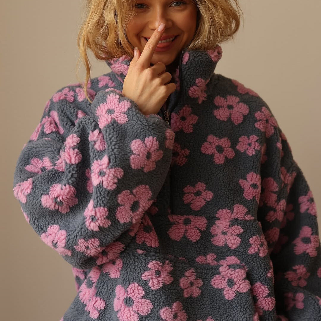 Damen Strickpullover mit lockerer Passform und weicher Textur