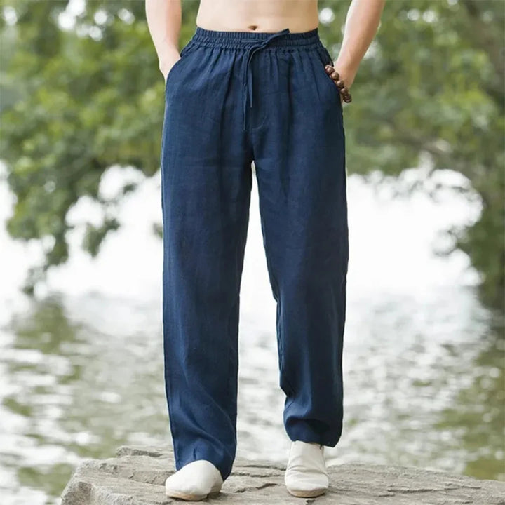 Leinen Strandhose für Herren