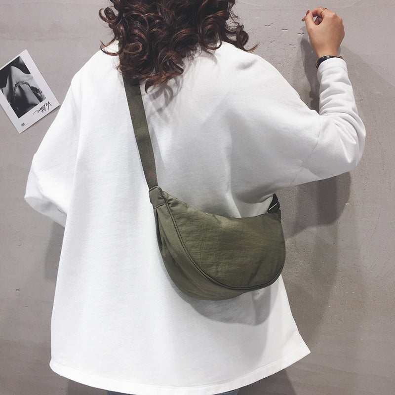 Damen Halbe Mond Schultertasche | Latoya