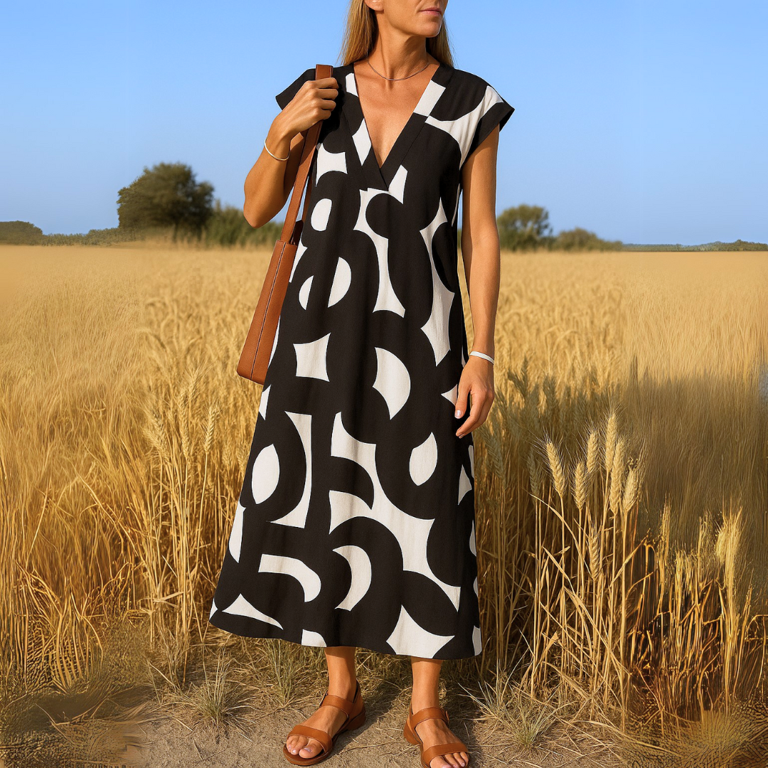 Valérie | V-loops summer dress