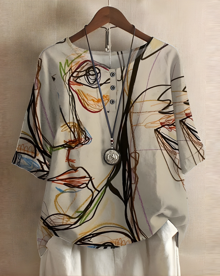 Sophie | Lässiges Sommer Boho Top