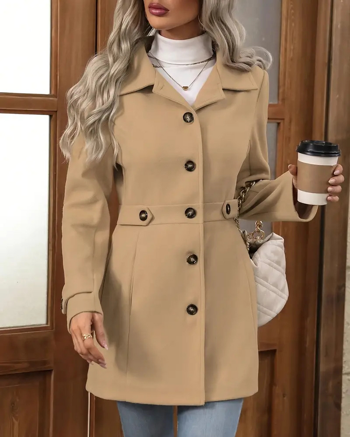 Elena | Eleganter Taillierter Mantel