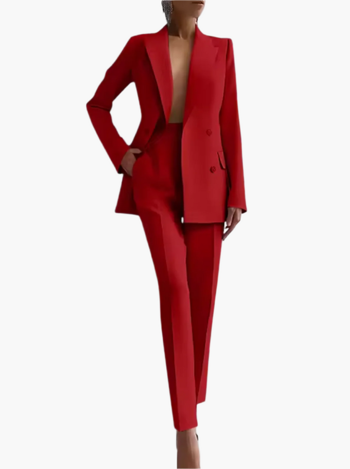 Damen Business-Anzug Set – Elegantes Büro-Outfit mit Blazer und Hose für stilvolle Looks