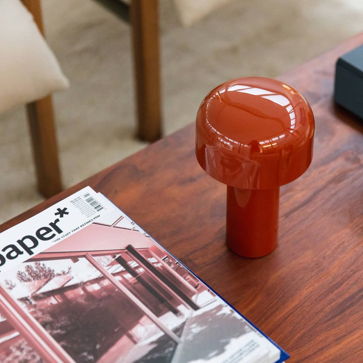 LED Table Lamp | Wireless &amp; Rechargeable | Mushroom Ambient Light