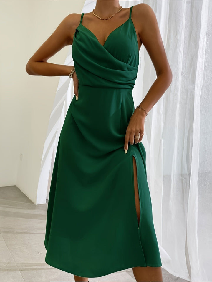 SIRENA – Luxe Print Slip Dress