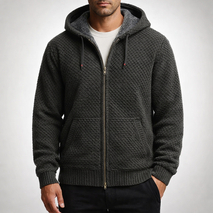 Vinz | Urban Hoodie mit durchgehendem Reißverschluss