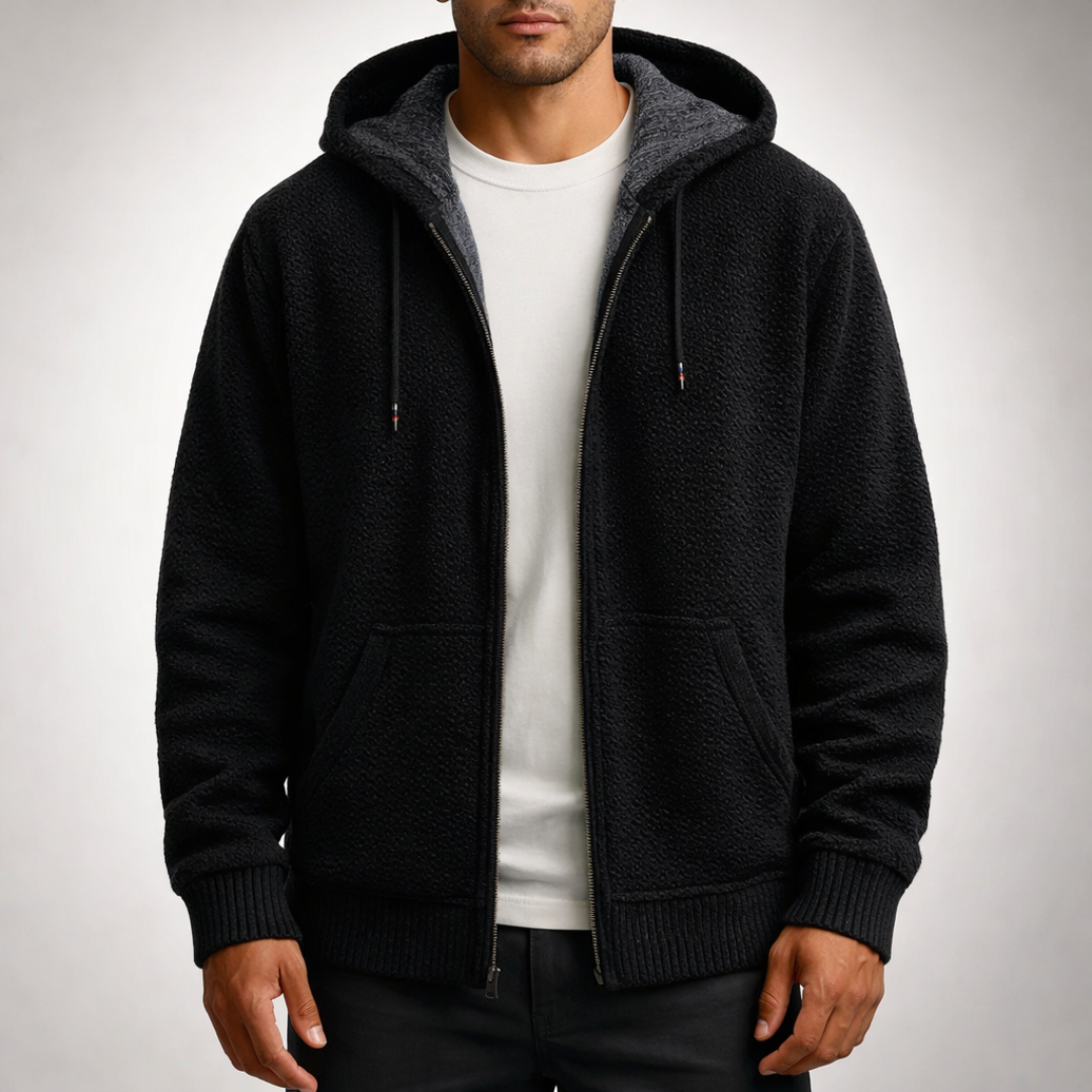 Vinz | Urban Hoodie mit durchgehendem Reißverschluss