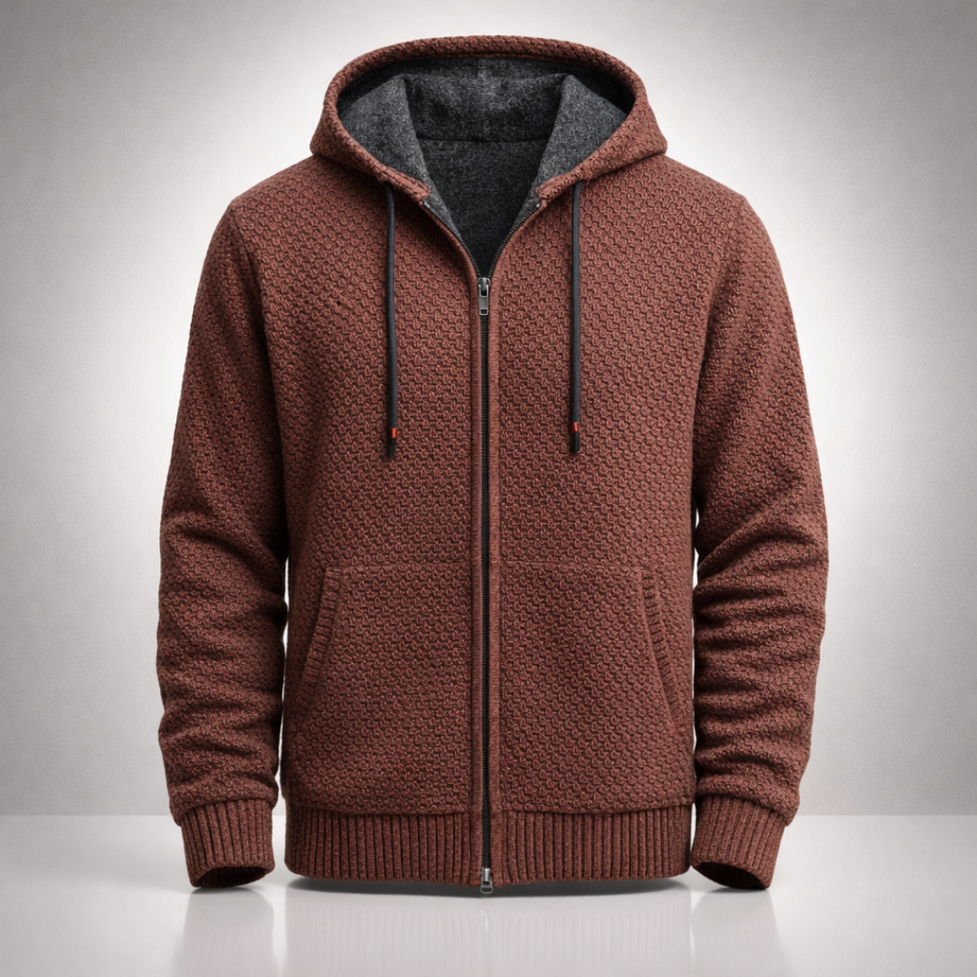 Vinz | Urban Hoodie mit durchgehendem Reißverschluss